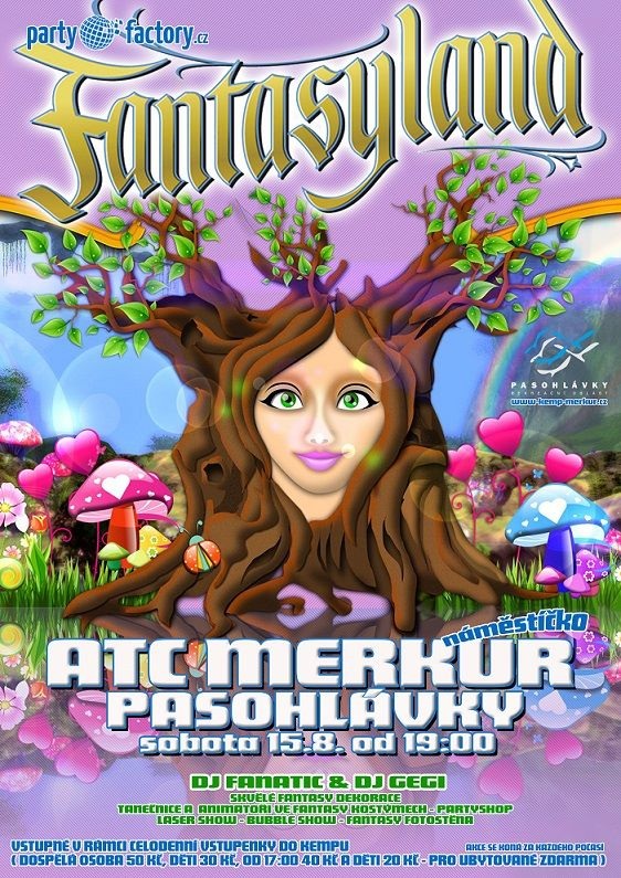Pozvánka na Fantasy Land Party